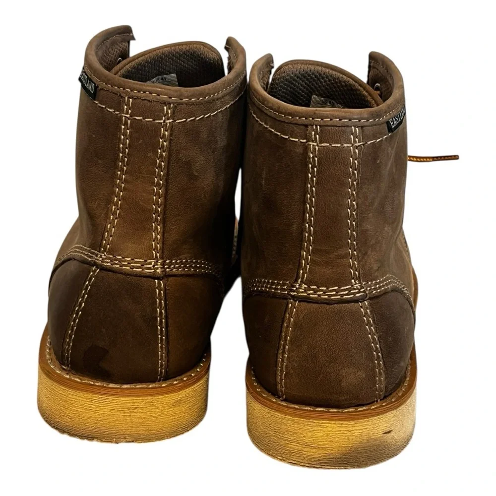 Eastland | Loomis Work‎ Ankle Boot Gray Leather US Men's 8M